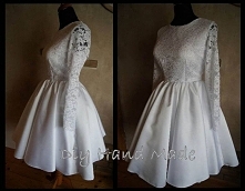 Sukienka o kroju klosza. Od...