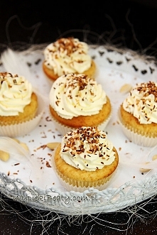 Babeczki raffaello - Wypieki Beaty