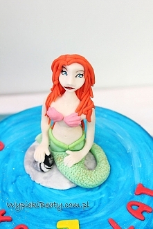 Tort z syrenką - Wypieki Beaty