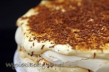 Bezowe tiramisu - Wypieki Beaty