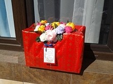 Opakowanie prezentu . Róże ...