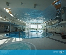 Sufit napinany w hotelu Copernicus w Toruniu