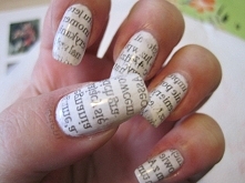 Piękna, sztuczka z gazetą ;)