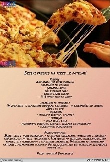 Pizza z patelni ^^ smacznego