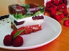 Miętusek z malinami