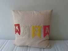 poduszka własnoręcznie wykonana