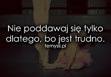 Nie poddawaj się!