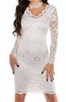 koronkowa minisukienka