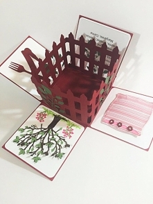 Exploding box słodki domek - diy krok po kroku