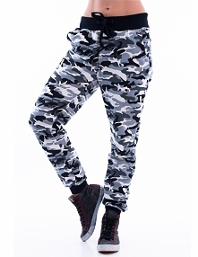 Joggery dresowe moro