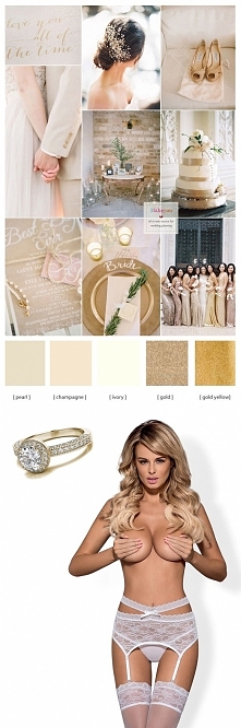 Ślubne inspiracje + bielizn...