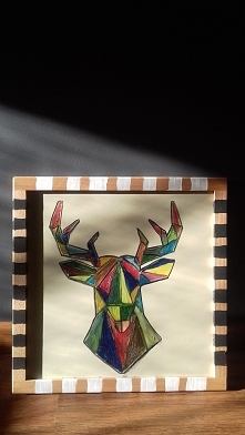 Kolejna moja praca, widać liczne niedociągnięcia, lecz biorąc na wzgląd czas wykonania<ok.15minut>jestem zadowolona z efektu ;)