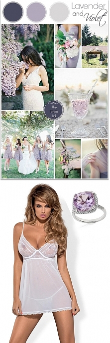 Ślubne inspiracje +
Koszulka na noc poślubną Obsessive Favoritta