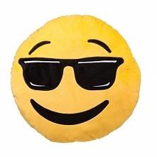 Poduszka Emoji - Cool w rozmiarze XL :D Super pomysł na prezent!