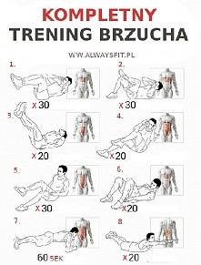 Brzuch - propozycje ćwiczeń