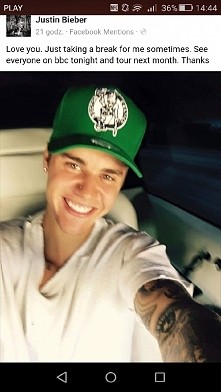 Love you too, Justin<3