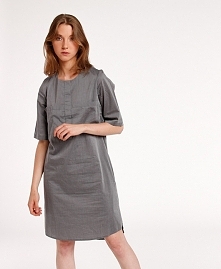 Tunika koszulowa GRAPHITE