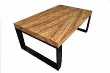 śliczny stolik kawowy Zebrano