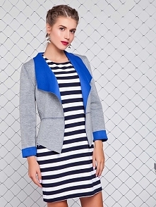 Kardigan z neoprenu bez zap...