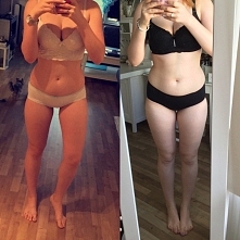 za mną trzy tygodnie chodzenia na silke po prawej obecny stan po lewej to przeszłość ... widać jakieś zmiany?? bo ja słabo widzę !