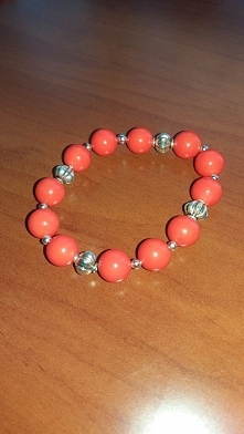 bransoletka koralowa