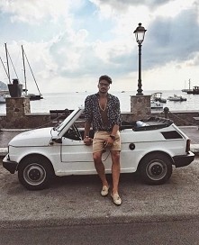 Mariano di vaio z polskim Maluszkiem cabrio hahaha :D