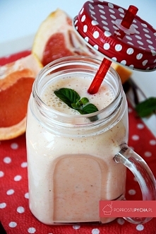 FIT KOKTAJL Z GREJPFRUTA! :) NATURALNY SPALACZ TŁUSZCZU :)