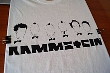 Rammstein. Koszulka ręcznie...
