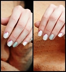 Do manicure użyłam:
odżywki...