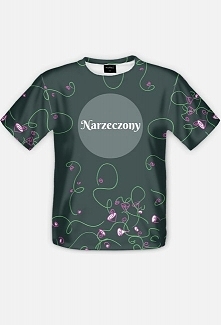 Męska koszulka z napisem "Narzeczony" na prezent