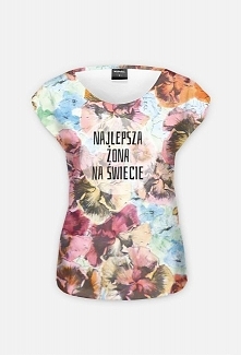 Koszulka z napisem "Najlepsza żona na świecie"