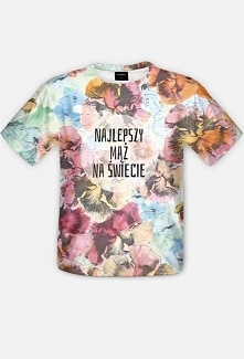 Koszulka z napisem "Najlepszy mąż na świecie"