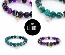 Piękne bransoletki z kamieni naturalnych 2016 - lafant.pl <3