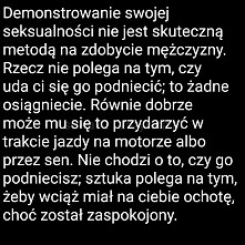 Demonstrowanie swojej seksu...