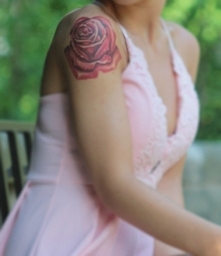 My tattoo rose <3