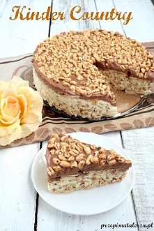 Ciasto kinder country. Wygląda cudownie♥