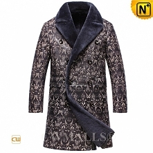 CWMALLS® Custom Double Breasted Shearling Coat CW816115