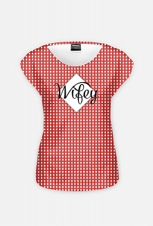 Damska koszulka z napisem Wifey :) dla żony