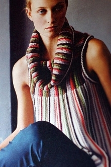 wełniany bezrękawnik