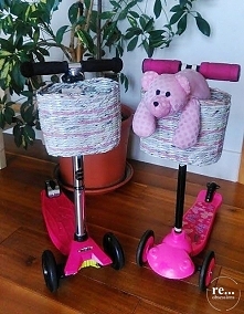 Koszyczki na hulajnogi