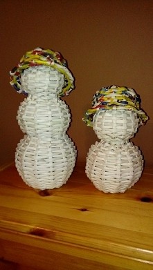 pierwsze próby wykonania bałwanków