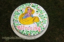 Tort urodzinowy z Roszpunką - Wypieki Beaty