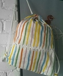 ręcznie robiony plecak :) idealny na silke! link w komentarzu :)