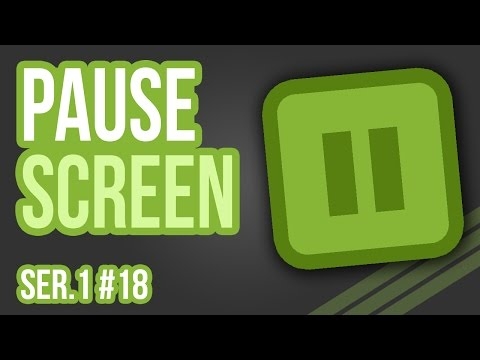 GameMaker - Pause Screen