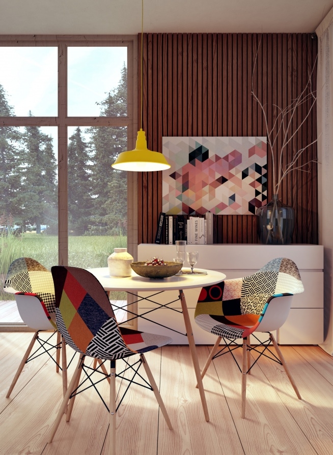 Krzesło - D2 - P016W patchwork