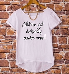 Nikt nie jest doskonały oprócz mnie po naciśnięciu na zdjęcie przekieruje Cię na sklep