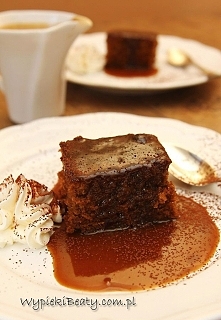 Sticky toffee pudding - Wypieki Beaty