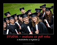 Studia, już niedługo :)