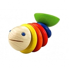 Grzechotka dla niemowląt już od 6 miesięcy:)
i do tego klekocząca:)

Haba 1268 - Moby, Klekotka Grzechotka wykonana z drewna bukowego, pomalowana farbami bezpiecznymi dla dzieck...