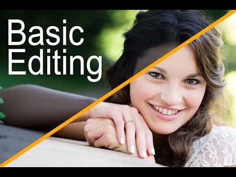 Adobe Photoshop CS6 - Basic Editing Tutorial For Beginning Photographers